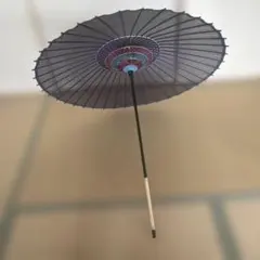 紙張り　趣味の傘　高級蛇の目傘のサムネイル