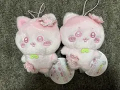 ちいかわ　ぬいぱれっと〜さくらいろ〜マスコット　ハチワレ　2つセット