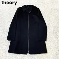 未使用級✨ theory セオリー コーチジャケット コート ロング 光沢 2