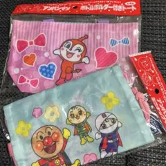 【アンパンマン 】ボトルホルダー付きミニトートバッグ&ミニナップザック③
