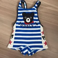 DOUBLE.B ベビー水着　90 ストライプ