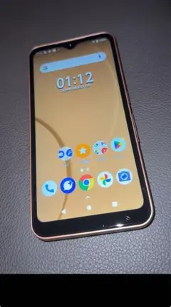 arrows スマートフォン ゴールド 本体
