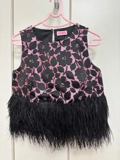 kate spade NEW YORKバーガンディノースリーブシャツ 未使用 - メルカリ