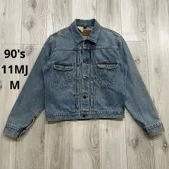 90s 日本製 Wrangler 11MJ 50s復刻 M デニムジャケット