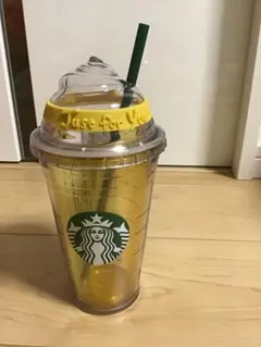 スターバックス　ロゴコールド　カップタンブラーホイップ　2015 イエロー