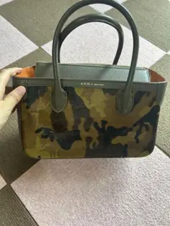 ツ*シ様 ADMJ トートバッグ カモフラージュ レザー - メルカリ