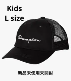 も*ち様 Champion ブラック メッシュキャップ