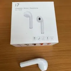 【新品未使用】片耳用 i7イヤホン