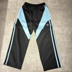 REFLEM レフエム 2way 切替 ジャージ パンツ ブラック ブルーのサムネイル