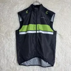 M　サイクルウェア　サイクルベスト　キャノンデール　黒　メッシュ　防風　自転車のサムネイル