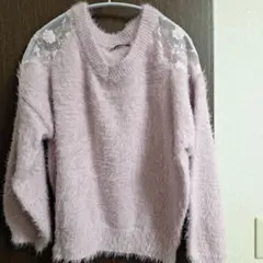 シャギーニット　レディース