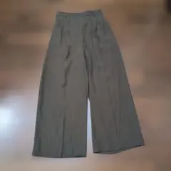 ディスコート　欲張り２タックワイドパンツ