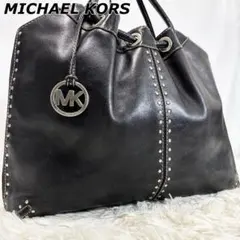 マイケルコース トートバッグ A4対応 大容量 スタッズ 手持ち 肩かけ