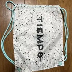 NIKE TIEMPO スプラッターデザイン　スパイクバッグ　収納袋　ホワイト