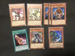 遊戯王　英語　甲虫装機　デッキパーツ　8枚　まとめ売り