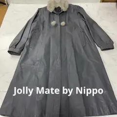 Jolly Mate by Nippo グレー ロングコート L レザーコート