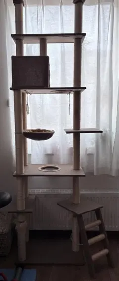 キャットタワー　突っ張り　中古のサムネイル