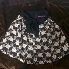 【DOLLY GIRL BY ANNA SUI】バラ刺繍スカート
