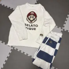ジェラピケパジャマ上下セットマリオ