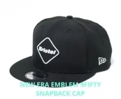 FCRB NEW ERA EMBLEM 9FIFTY CAP 黒