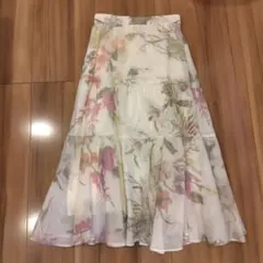 マイストラーダ ♡花柄フレアデザインロングスカート新品未使用