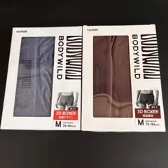 GUNZE BODY WILD ボクサーブリーフ 2枚セットのサムネイル