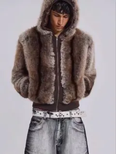 Jaded London ファージャケット 完売品 正規品 男女兼用 サイズxs Jaded London ファージャケット 完売品 正規品 男女兼用 サイズxs