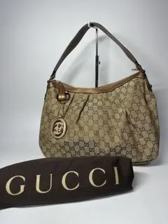 美品 GUCCI スーキー GGキャンバス ショルダーバッグ