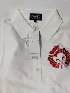 （ボストン）PEARLY GATES ポロシャツ ホワイト サイズ1