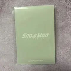 SnowMan 1st POPUP フォトカードパックＡ 【佐久間大介】