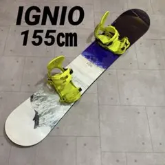 IGNIO イグニオ　スノーボード　ヴィンディング　セット　板　RIDE T6