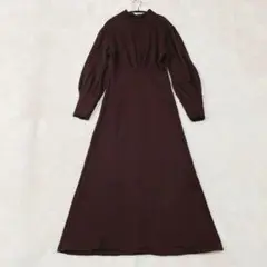photocopieu ワンピース　ベージュM ドレス PHOTOCOPIEU/フォトコピュー】別注 SLEEVELESS FLARED DRESS