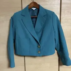 MOUSSY CROPPED DOUBLE ジャケット マウジー短丈ターコイズSのサムネイル