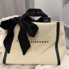JILLSTUART トートバッグ リボン キャンバス