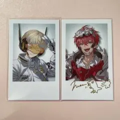 にじさんじ 緋八マナ 赤城ウェン デビューチェキ