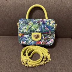 ダイアナ　花柄 キルティング 2WAY ハンドバッグ　ショルダーバッグのサムネイル