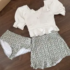 フリル付きセパレート水着 XLサイズ