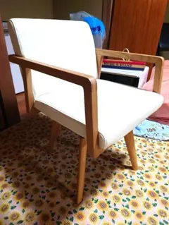 ※在庫処分大特価※シギヤマ家具工業 ホワイトチェア