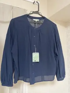 Petit Honfleur ネイビー 長袖シャツ サイズ11