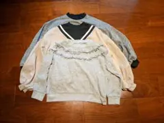 長袖カットソー３点セット