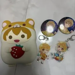 るぅと すとぷりシリコンポーチ 缶バッチ アクリルキーホルダー