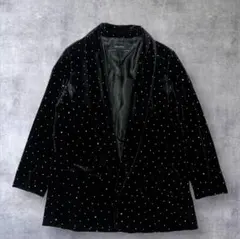 ベルベット テーラードジャケット