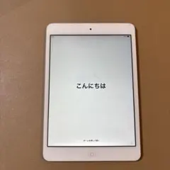 iPad mini ２　本体 初期設定画面