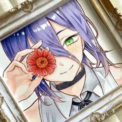 k*e様 【小色紙】 手描き アナログ 女の子 イラスト