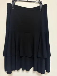 UNIQLO フレアスカート Mサイズ ブラック 膝下丈