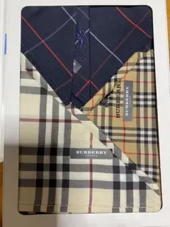BURBERRY チェック柄ハンカチ 3枚セット