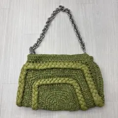 ZARA ザラ ペーパー チェーンバッグ ショルダーバッグ ワンショルダー