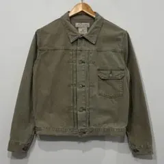 美品 レミレリーフ 1st 再構築 シャツ ジャケット 2 M カーキ オリーブのサムネイル