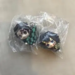 鬼滅の刃　つまんでつなげてますこっと　冨岡義勇　竈門炭治郎