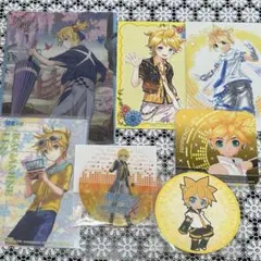 【鏡音レン】 特典 ポストカード コースター